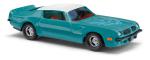 Busch Pontiac Firebird turquoise/blanc